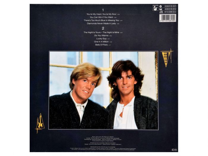 Виниловая пластинка MODERN TALKING ‎– The 1st Album, 1985 (LP)