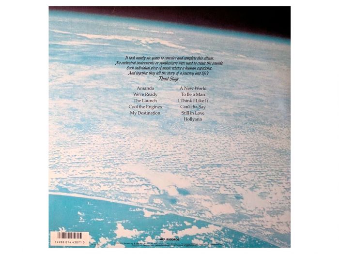 Виниловая пластинка BOSTON ‎– Third Stage, 1986 (LP)