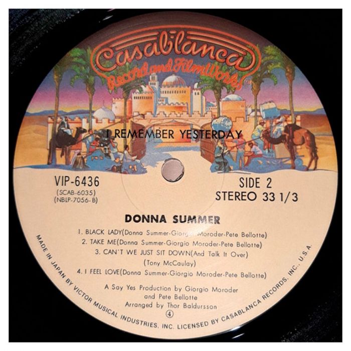 Виниловая пластинка DONNA SUMMER ‎– I Remember Yesterday, 1977 (LP)