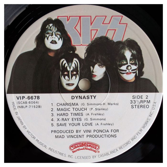 Виниловая пластинка KISS – Dynasty, 1979 (LP)