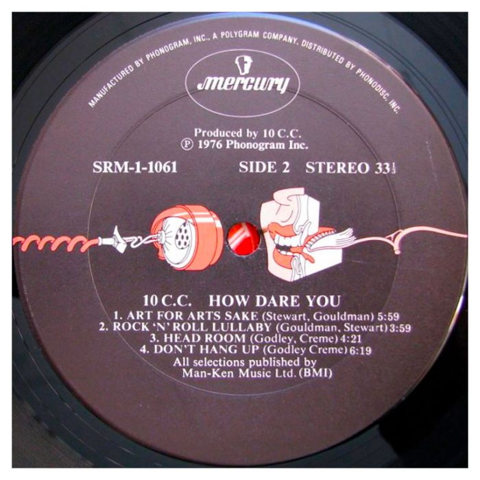 Виниловая пластинка 10CC ‎– How Dare You!, 1976 (LP)