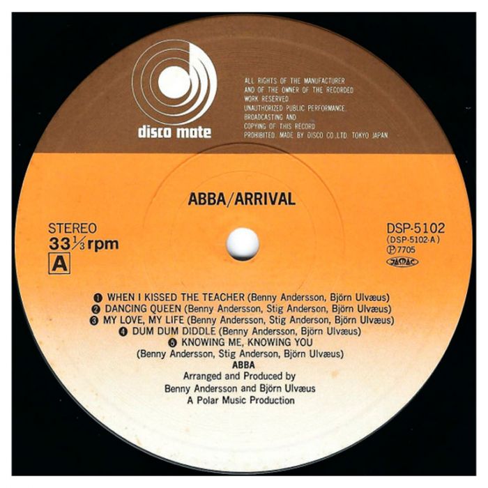 Виниловая пластинка ABBA ‎– Arrival, 1976 (LP)