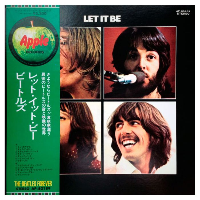 Виниловая пластинка THE BEATLES ‎– Let It Be, 1970/1974 (LP)