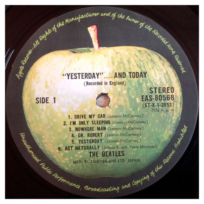 Виниловая пластинка THE BEATLES ‎– Yesterday And Today, 1966/1976 (LP)