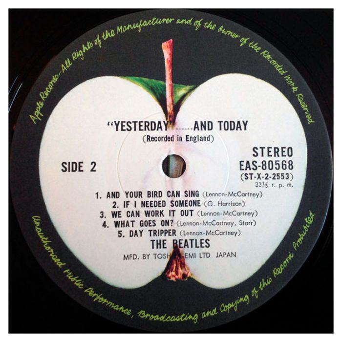 Виниловая пластинка THE BEATLES ‎– Yesterday And Today, 1966/1976 (LP)