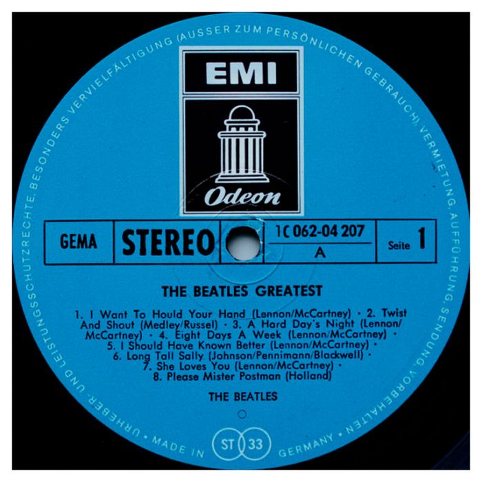 Виниловая пластинка THE BEATLES ‎– The Beatles' Greatest, 1965/1969 (LP)