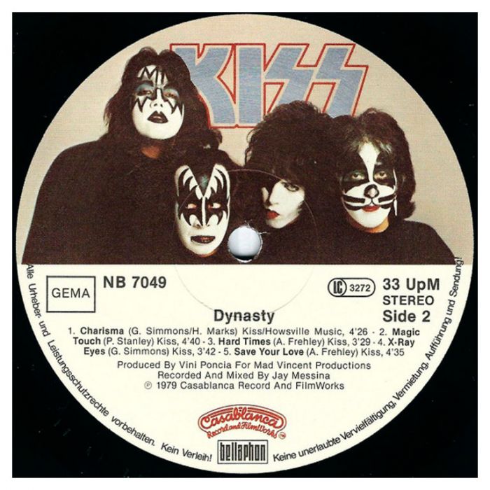 Виниловая пластинка KISS – Dynasty, 1979 (LP)