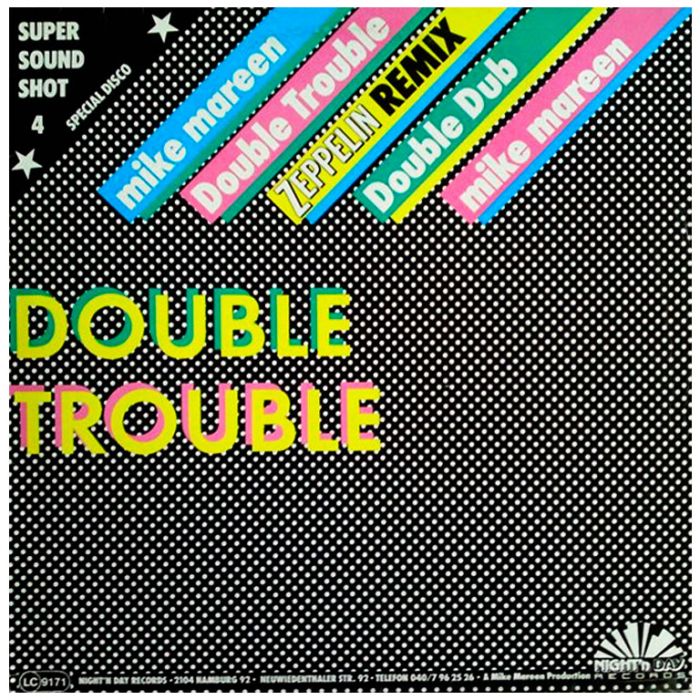 Виниловая пластинка MIKE MAREEN ‎– Double Trouble, 1985 (EP, Maxi-Single)