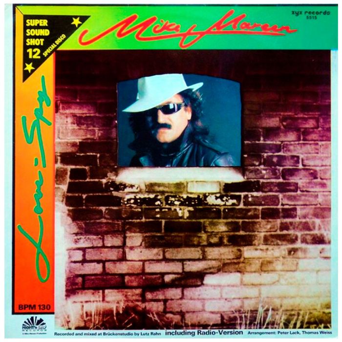 Виниловая пластинка MIKE MAREEN ‎– Love-Spy, 1986 (EP, Maxi-Single)