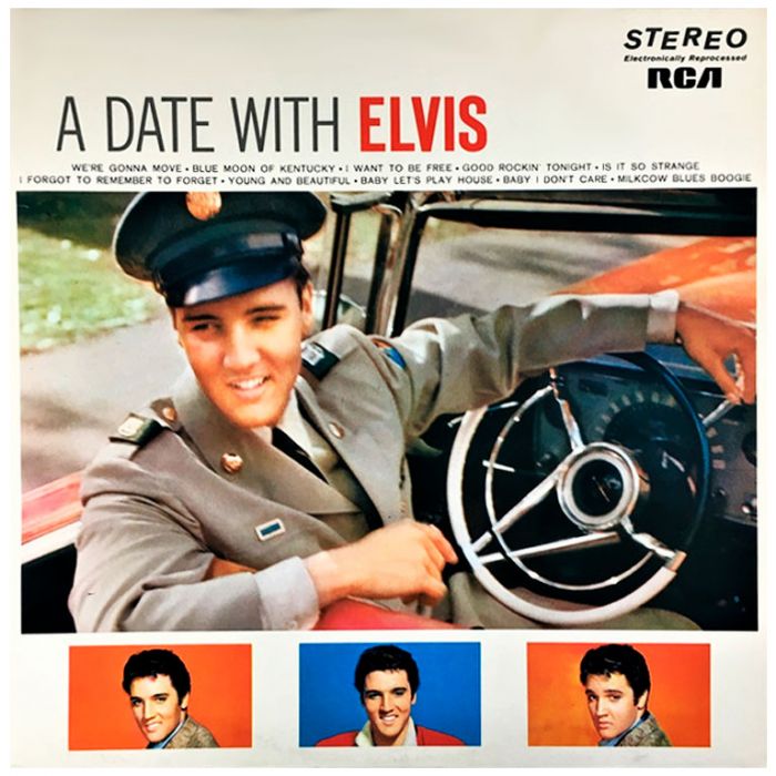 Виниловая пластинка ELVIS PRESLEY - A Date With Elvis, 1959/1965 (LP)
