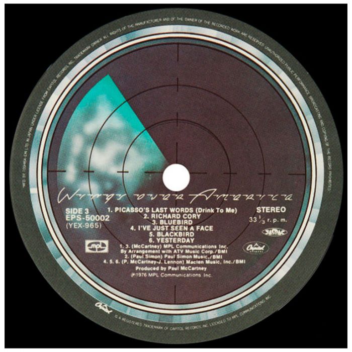 Виниловая пластинка WINGS – Wings Over America, 1976 (3LP)