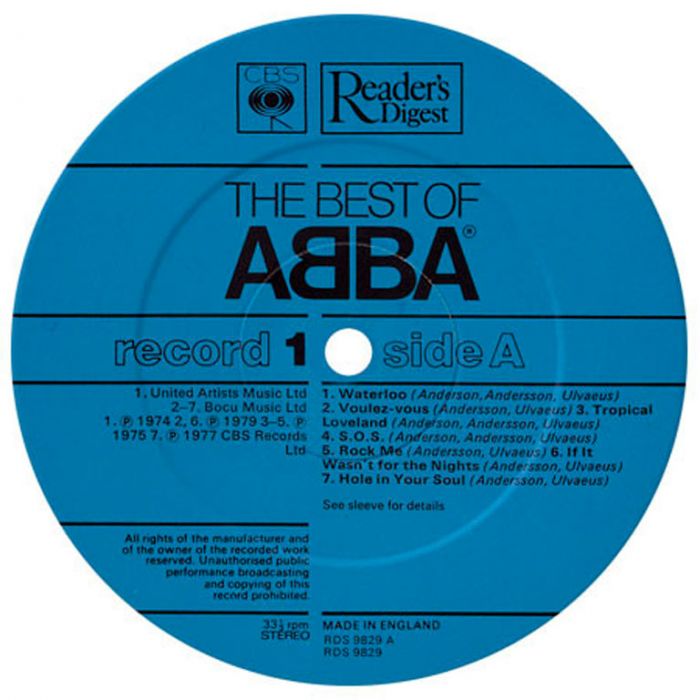 Виниловая пластинка ABBA ‎– The Best Of ABBA 1972 - 1981, 1982 (5LP, Quality Guarantee, Box Set)