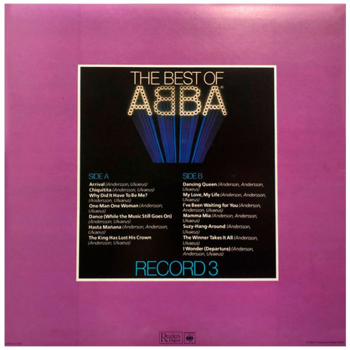 Виниловая пластинка ABBA ‎– The Best Of ABBA 1972 - 1981, 1982 (5LP, Quality Guarantee, Box Set)