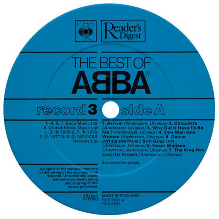 Виниловая пластинка ABBA ‎– The Best Of ABBA 1972 - 1981, 1982 (5LP, Quality Guarantee, Box Set)