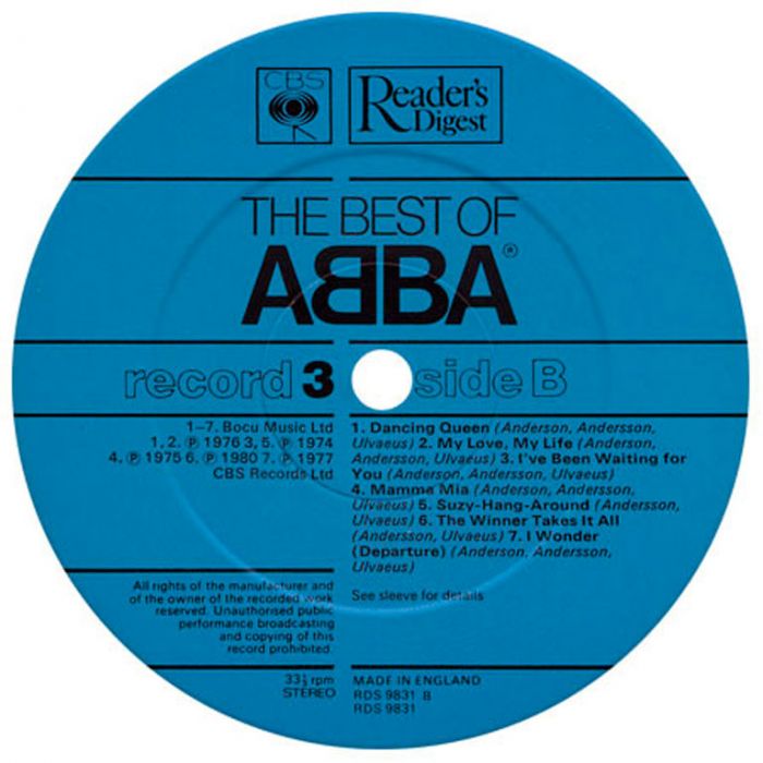 Виниловая пластинка ABBA ‎– The Best Of ABBA 1972 - 1981, 1982 (5LP, Quality Guarantee, Box Set)