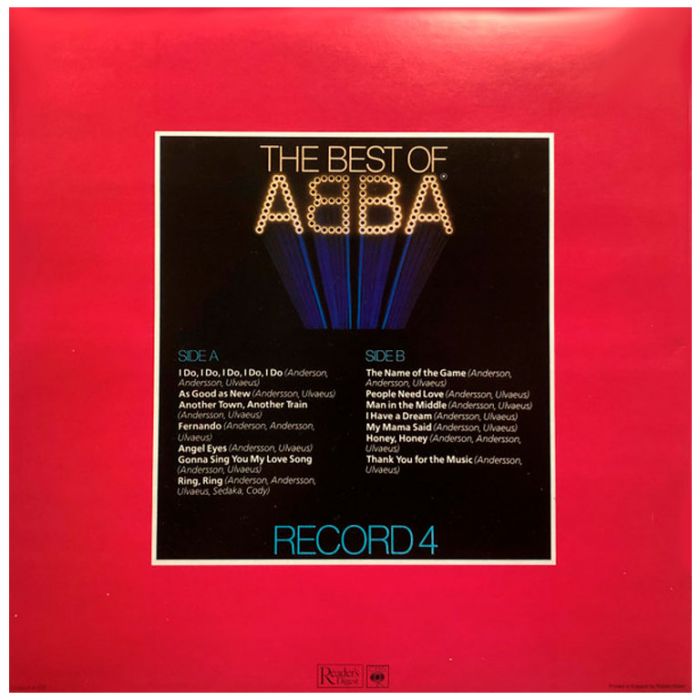 Виниловая пластинка ABBA ‎– The Best Of ABBA 1972 - 1981, 1982 (5LP, Quality Guarantee, Box Set)
