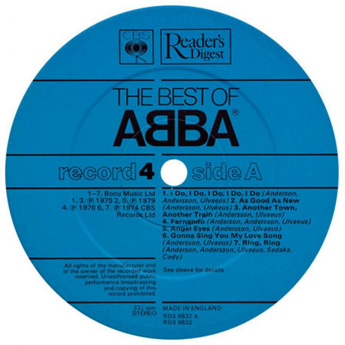Виниловая пластинка ABBA ‎– The Best Of ABBA 1972 - 1981, 1982 (5LP, Quality Guarantee, Box Set)