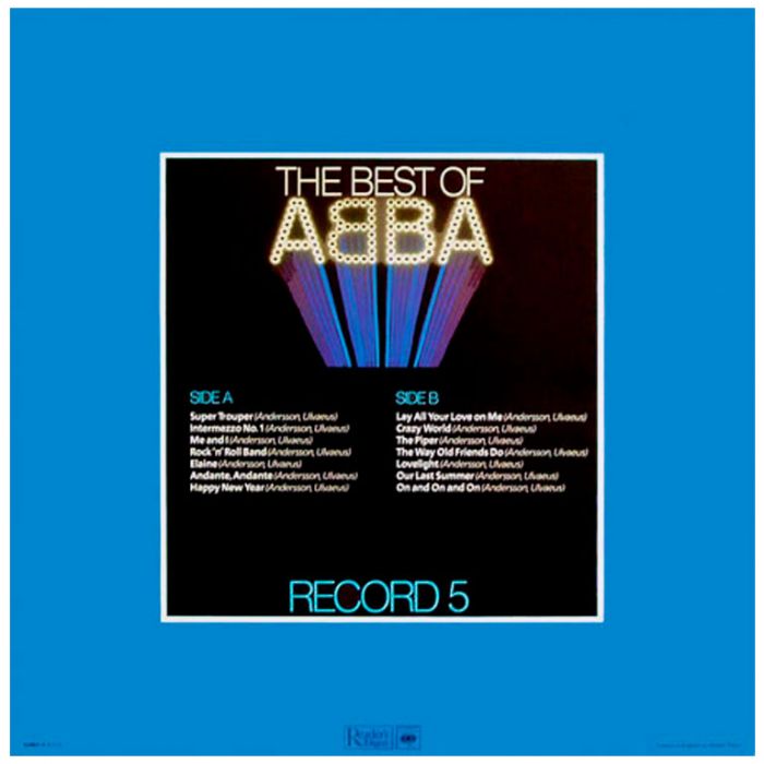 Виниловая пластинка ABBA ‎– The Best Of ABBA 1972 - 1981, 1982 (5LP, Quality Guarantee, Box Set)