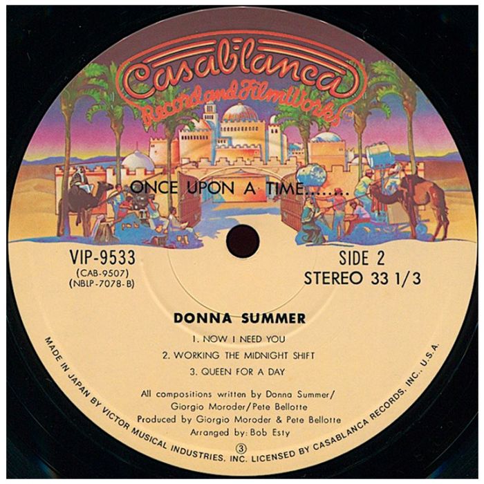 Виниловая пластинка DONNA SUMMER ‎– Once Upon A Time..., 1978 (2LP)