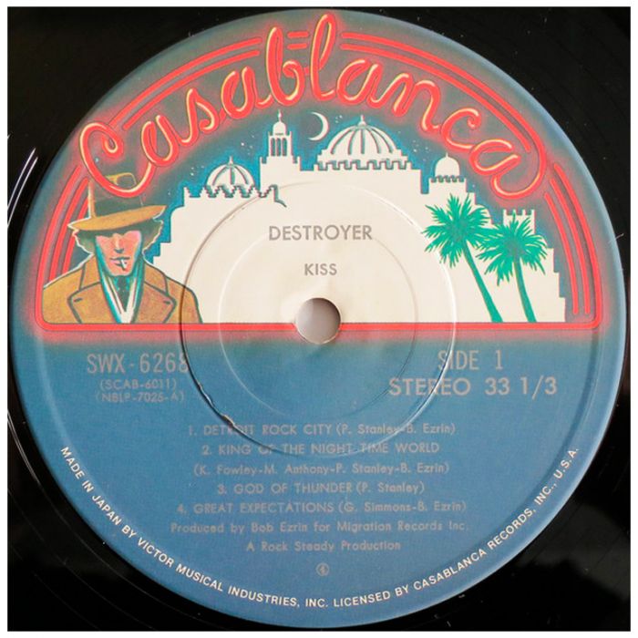 Виниловая пластинка KISS – Destroyer, 1976 (LP)