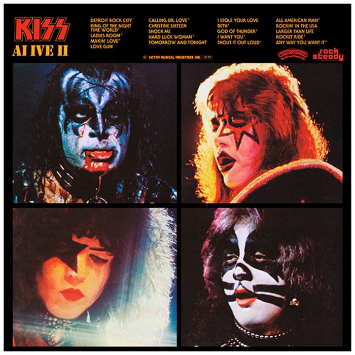 Виниловая пластинка KISS – Alive II, 1977 (2LP)