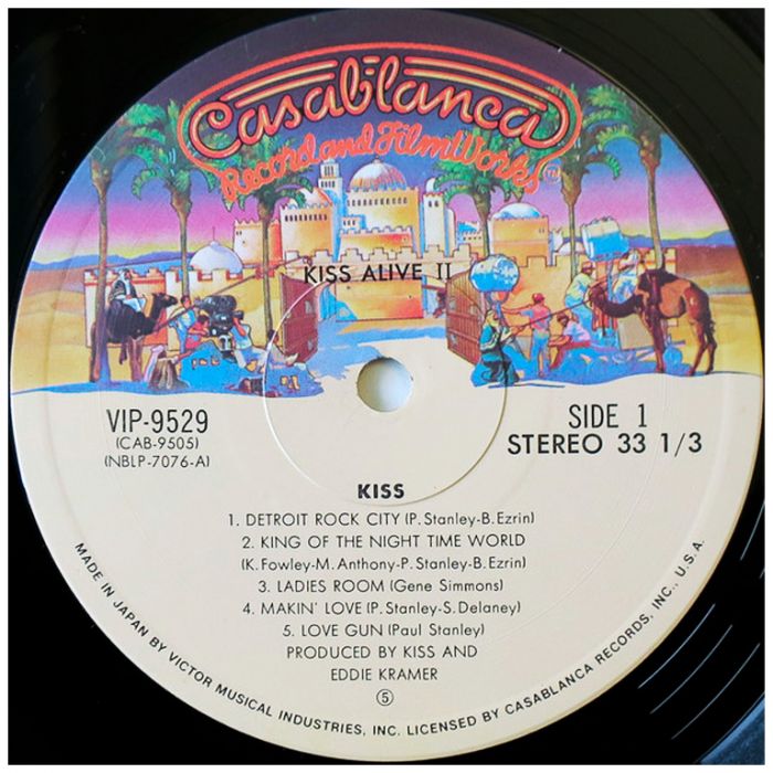 Виниловая пластинка KISS – Alive II, 1977 (2LP)