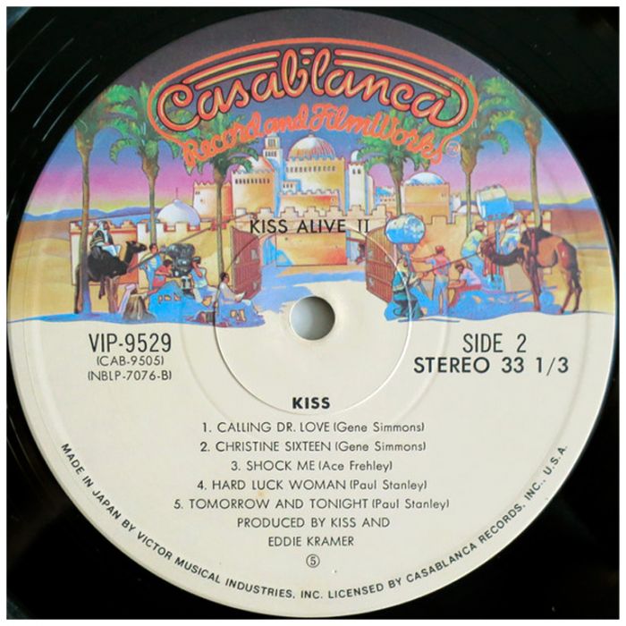 Виниловая пластинка KISS – Alive II, 1977 (2LP)