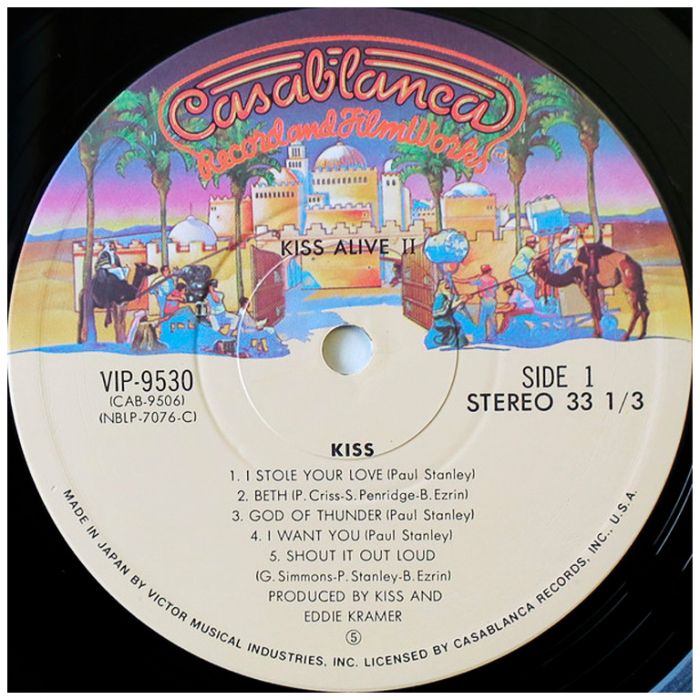 Виниловая пластинка KISS – Alive II, 1977 (2LP)