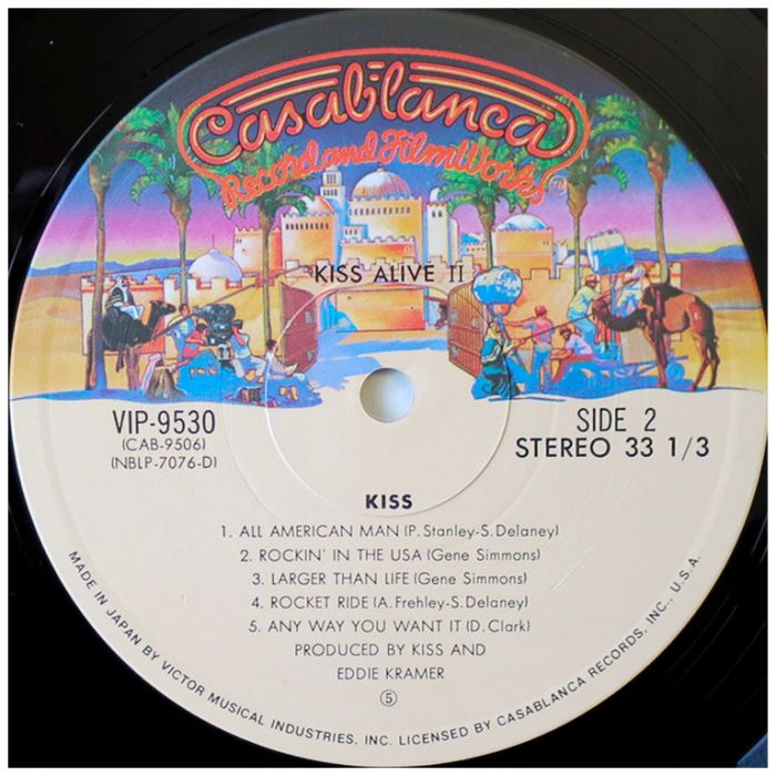Виниловая пластинка KISS – Alive II, 1977 (2LP)