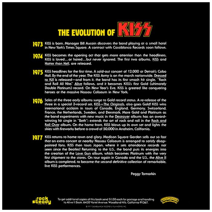 Виниловая пластинка KISS – Alive II, 1977 (2LP)