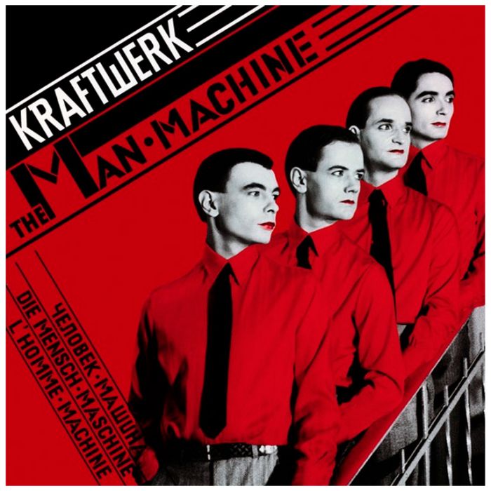 Компакт диск KRAFTWERK ‎– The Man-Machine, 1978 (CD, Reissue, Remastered, Unofficial Release 2009)
