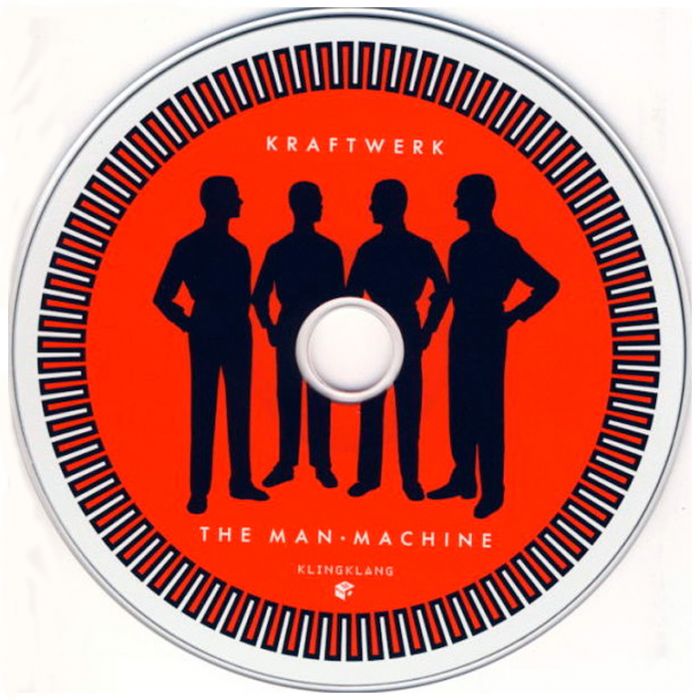 Компакт диск KRAFTWERK ‎– The Man-Machine, 1978 (CD, Reissue, Remastered, Unofficial Release 2009)
