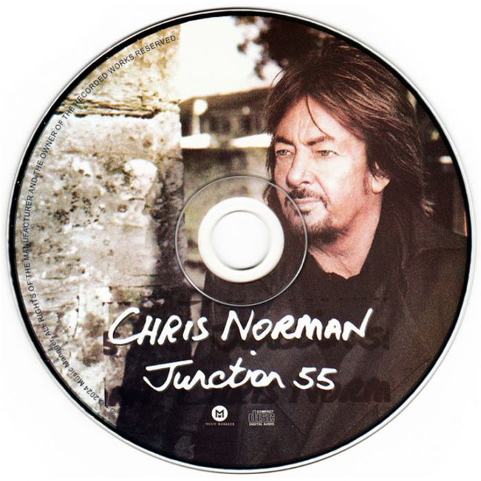 Компакт диск CHRIS NORMAN (SMOKIE) – Junction 55, 2024 (CD, Unofficial Release)