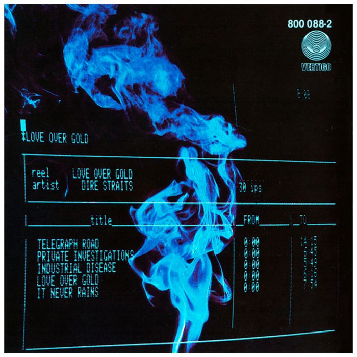 Компакт диск DIRE STRAITS – Love Over Gold, 1982 (CD, Reissue, Remastered, Unofficial Release 1996)
