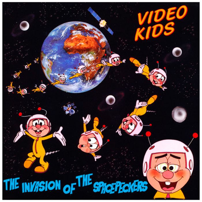 Компакт диск VIDEO KIDS ‎– The Invasion Of The Spacepeckers, 1984 (CD, Remastered, Unofficial Release 2007)