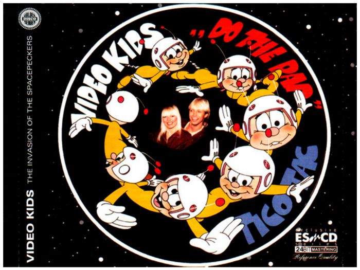 Компакт диск VIDEO KIDS ‎– The Invasion Of The Spacepeckers, 1984 (CD, Remastered, Unofficial Release 2007)