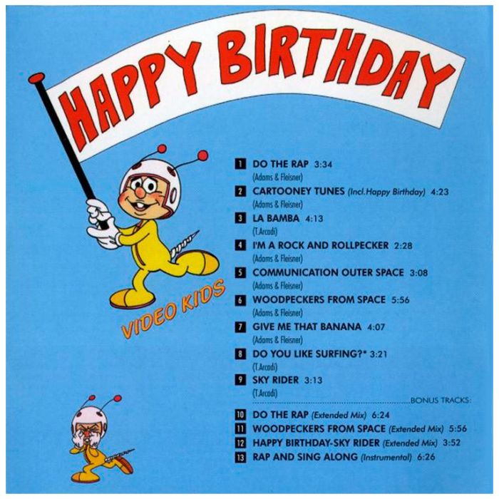 Компакт диск VIDEO KIDS ‎– The Invasion Of The Spacepeckers, 1984 (CD, Remastered, Unofficial Release 2007)