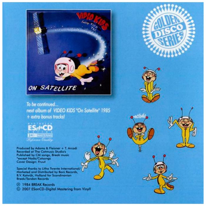 Компакт диск VIDEO KIDS ‎– The Invasion Of The Spacepeckers, 1984 (CD, Remastered, Unofficial Release 2007)