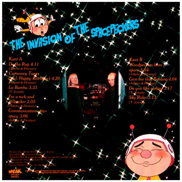 Компакт диск VIDEO KIDS ‎– The Invasion Of The Spacepeckers, 1984 (CD, Remastered, Unofficial Release 2007)