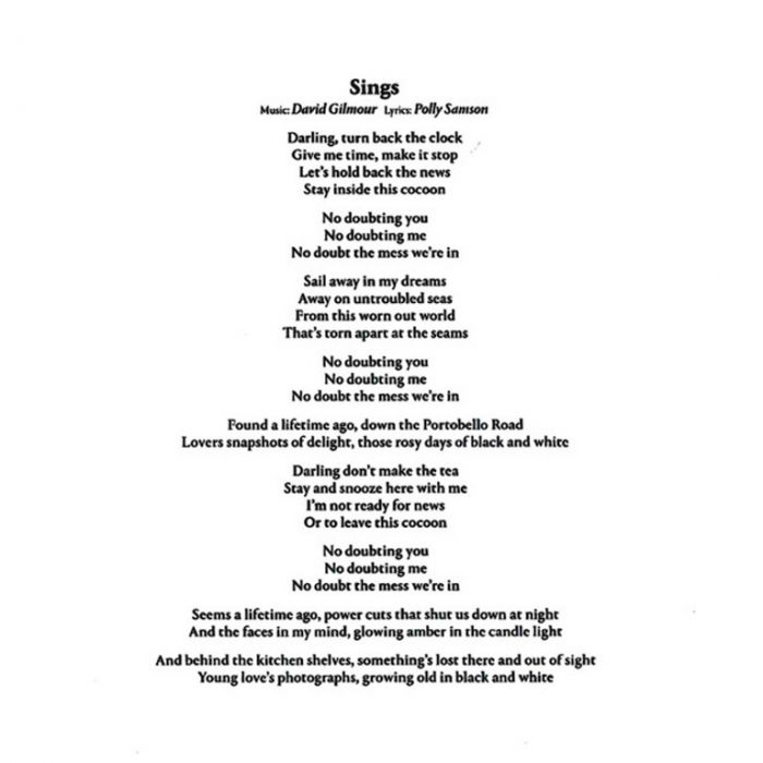 Компакт диск DAVID GILMOUR (PINK FLOYD) – Luck And Strange, 2024 (CD, Unofficial Release)