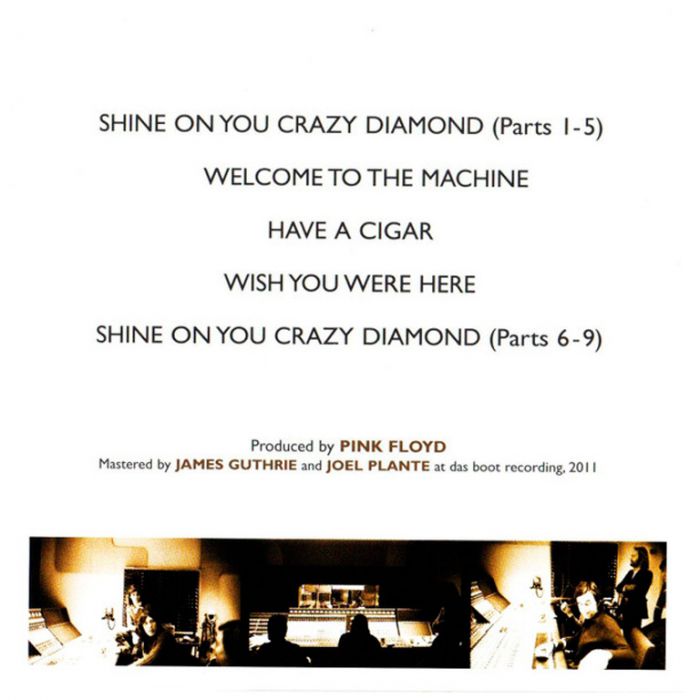 Компакт диск PINK FLOYD – Wish You Were Here, 1975 (CD, Reissue, Remastered, Unofficial Release 2011)