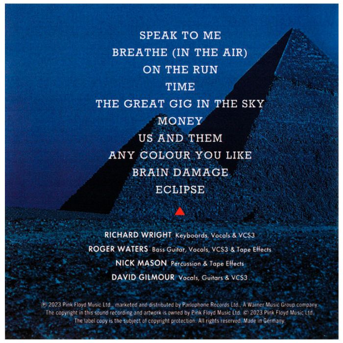 Компакт диск PINK FLOYD – The Dark Side Of The Moon, 1973 (CD, Reissue, Remastered, 50th Anniversary, Unofficial Release 2023)