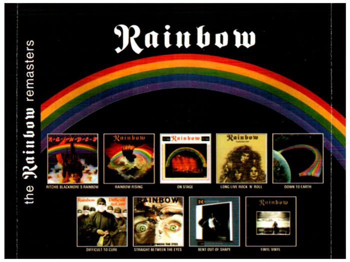 Компакт диск RAINBOW – Down To Earth, 1979 (CD, Reissue, Remastered, Unofficial Release 1999)