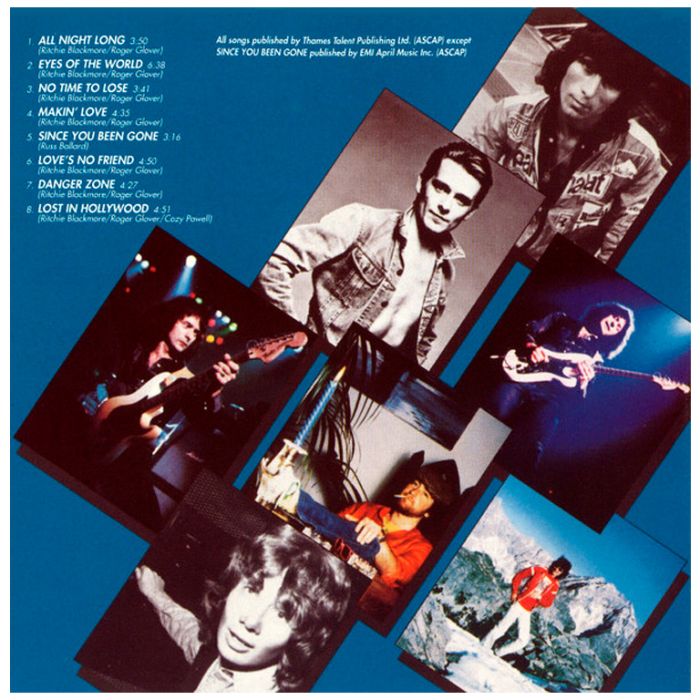 Компакт диск RAINBOW – Down To Earth, 1979 (CD, Reissue, Remastered, Unofficial Release 1999)