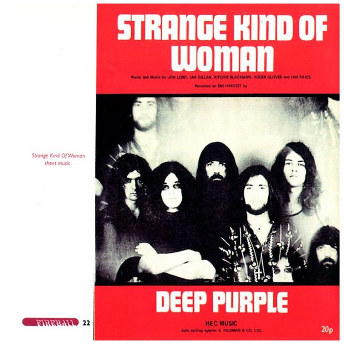 Компакт диск DEEP PURPLE – Fireball, 1971 (CD, Reissue, Remastered, 25th Anniversary Edition, Unofficial Release 1996)