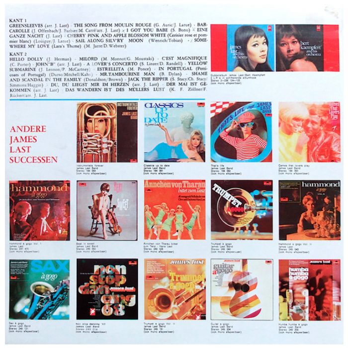 Виниловая пластинка JAMES LAST ‎– Non Stop & À Gogo, 1966 (LP)